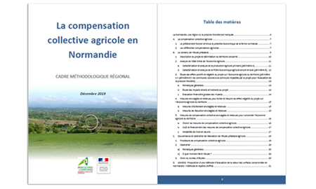 La compensation collective agricole en Normandie - Note de cadrage (Rédacteurs : CRAN, DDTM du Calvados, de l’Eure, de la Manche et de Seine-Maritime, DDT de l’Orne, DRAAF de Normandie)
